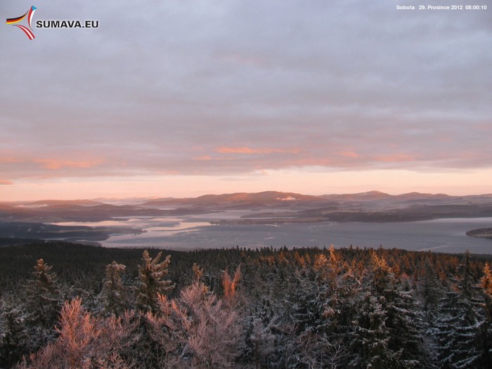 Vítkův Kámen sever 29. prosince 