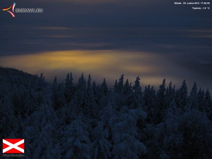 Libín sever 23. ledna 