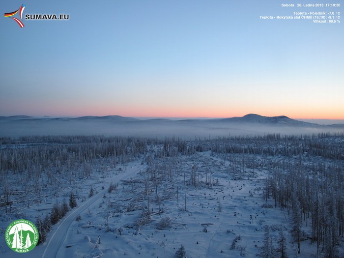 Poledník jih 26. ledna