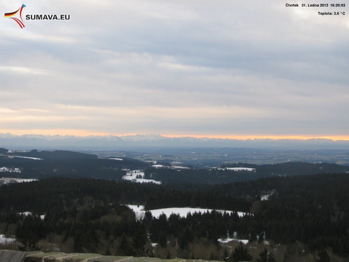 Vítkův Kámen jih 31. ledna