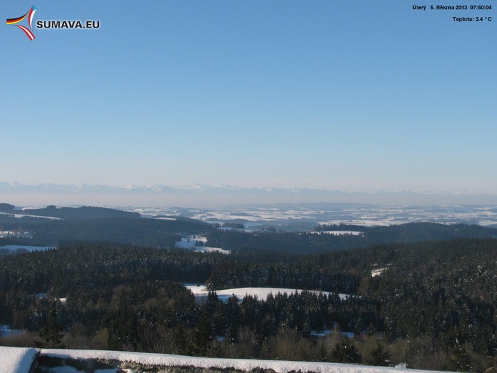 Vítkův Kámen jih 5. března