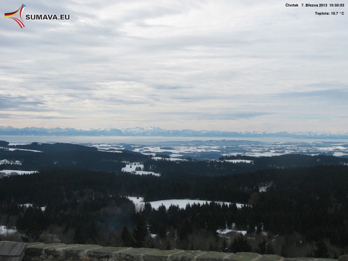 Vítkův Kámen jih 7. března