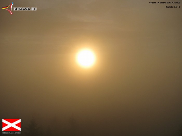 Libín západ 9. března