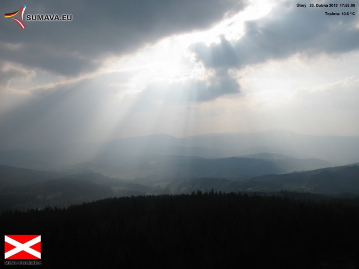 Libín západ 23. dubna