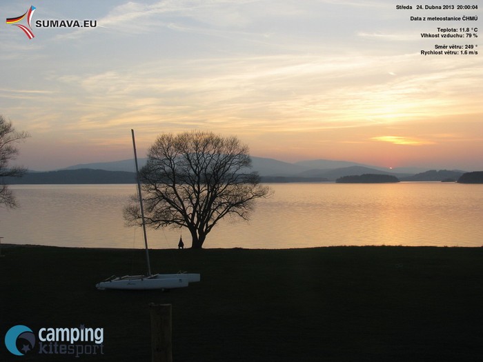 Černá v Pošumaví 24. dubna