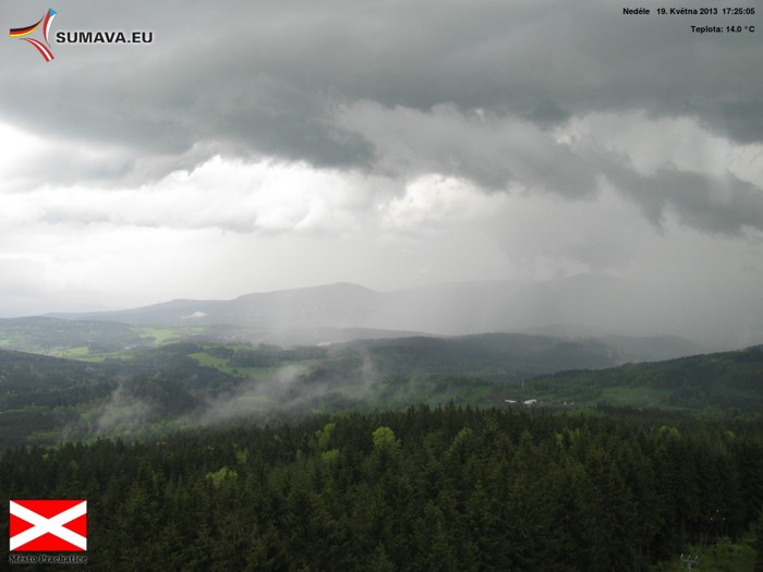 Libín západ 19. května