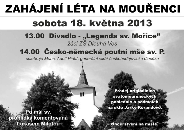 mourenec leto plakat