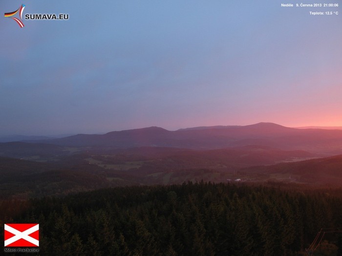 Libín západ 9. června