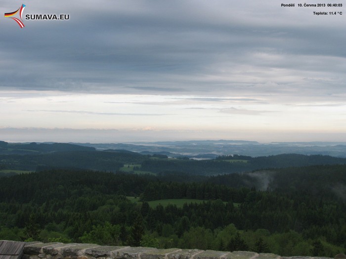 Vítkův Kámen jih 10. června