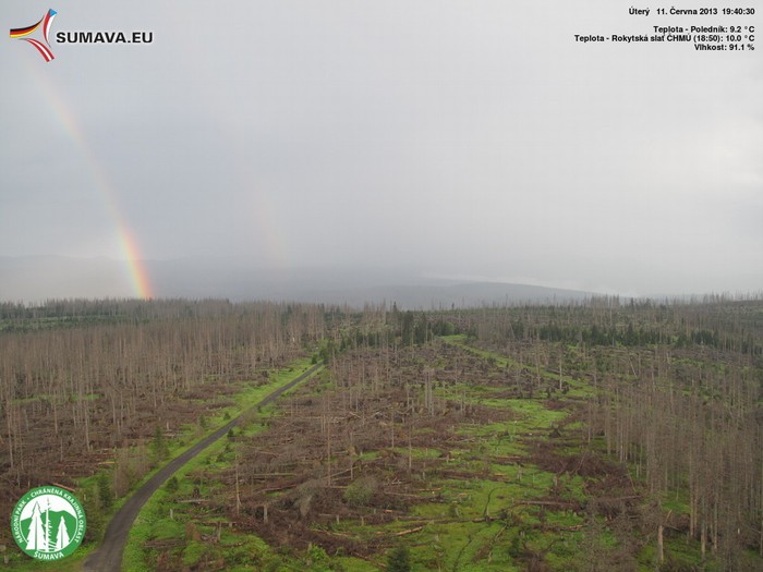 Poledník jih 11. června