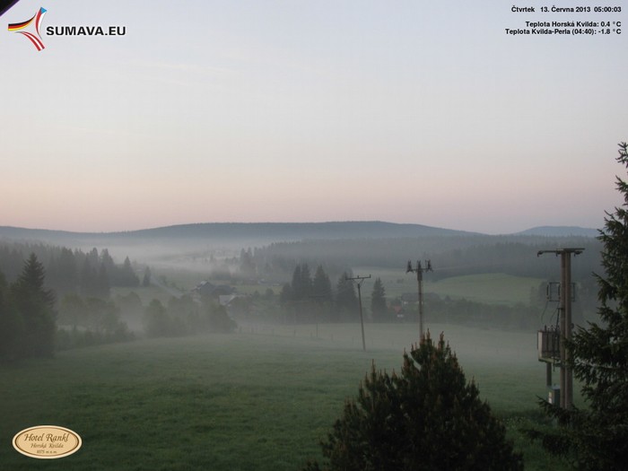 Horská Kvilda 13. června