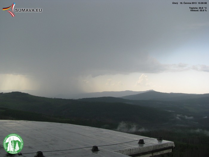 Poledník západ 18.6. 