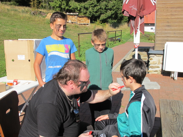 malování na obličej