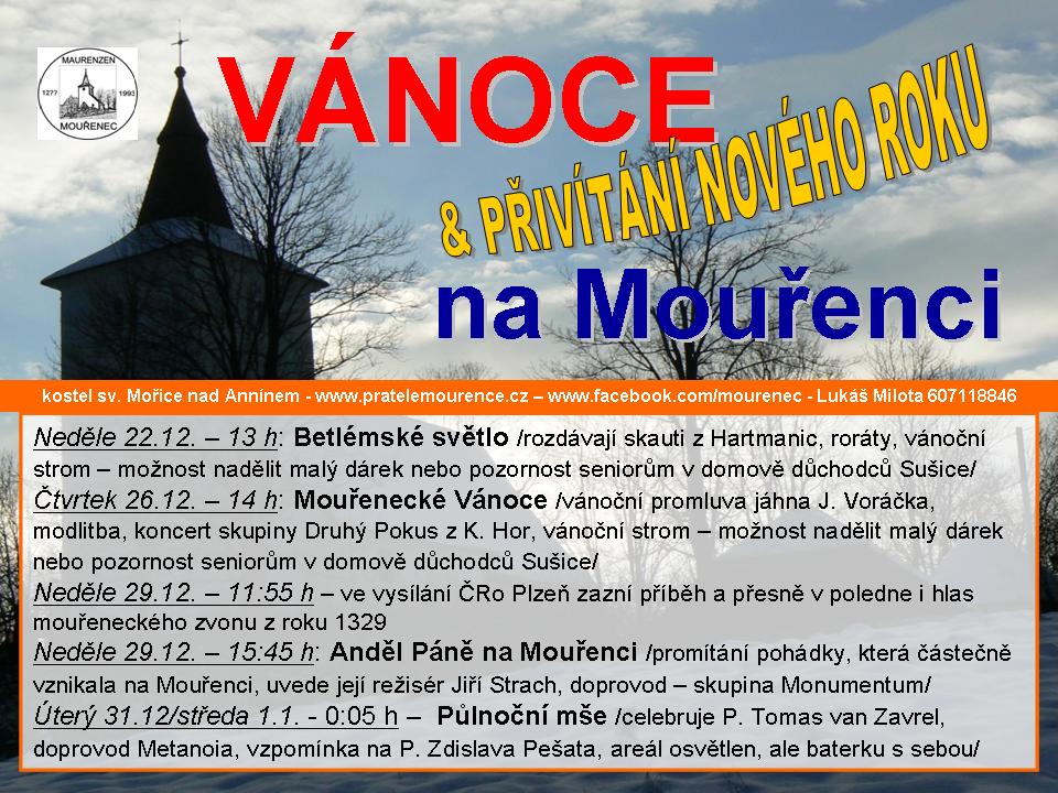 vanoce na mourenci