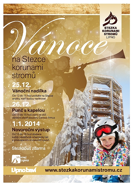 vanoce na stezce