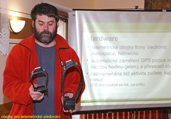 obojky pro telemetrické sledování