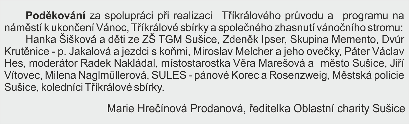 podekovani trikralove