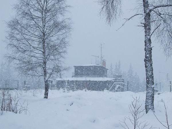 sněhová přeháňka na churáňově 24.3.2014 ii