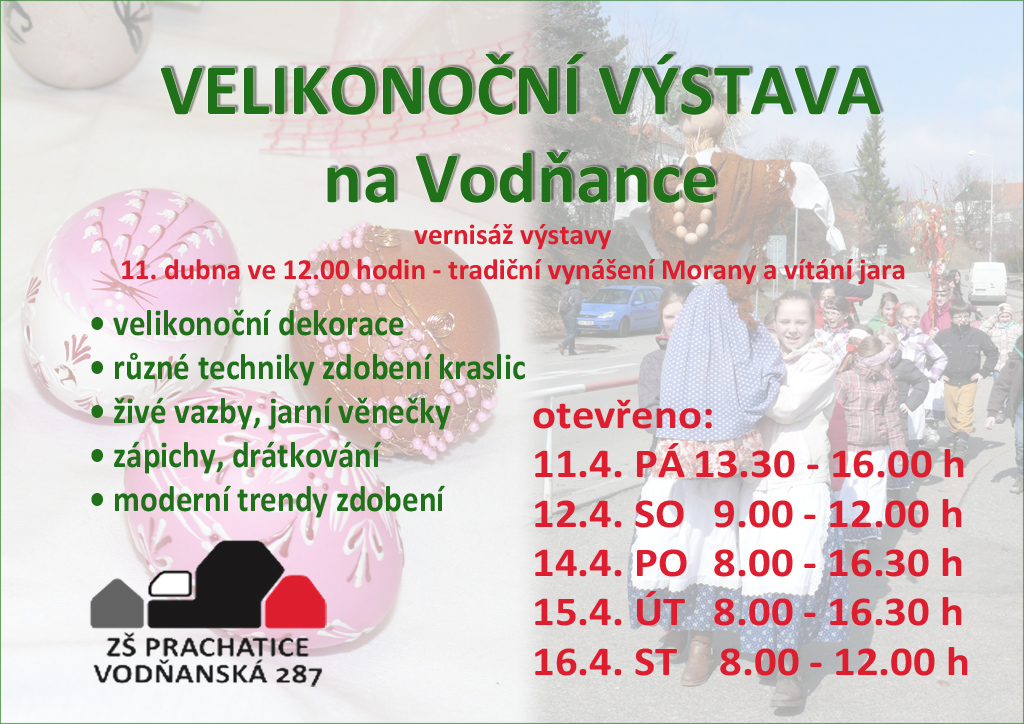 velikonoce vodnanka