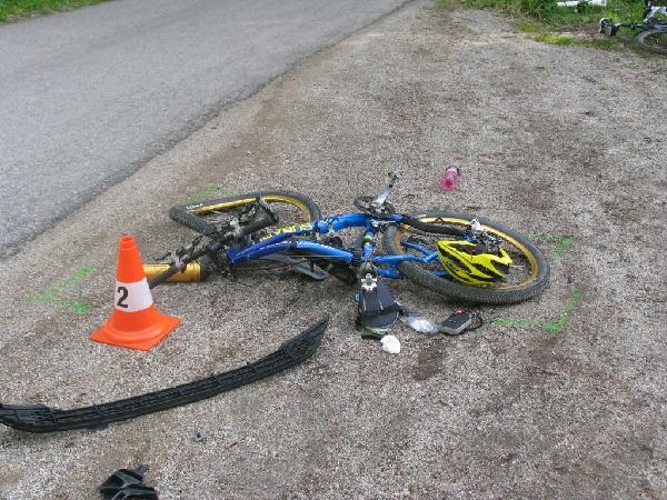 nehoda cyklista