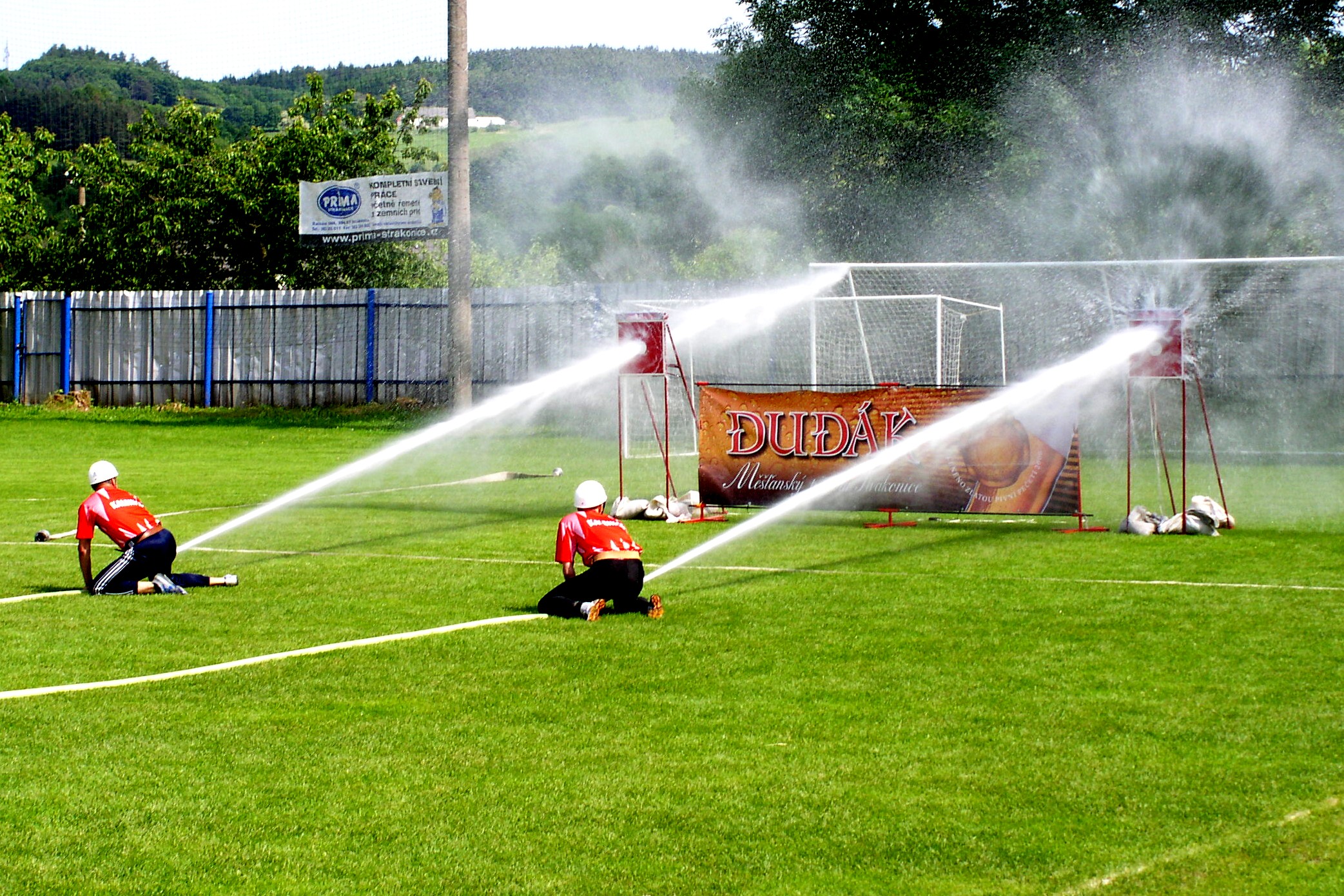 pivovar dudák je sponzorem šumavské hasičské ligy - dudák cup