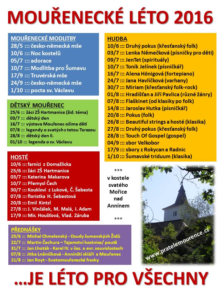 mourenecke - leto - tematicky