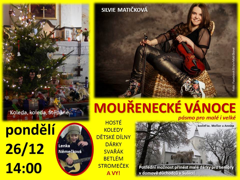 mourenecke vanoce 2016