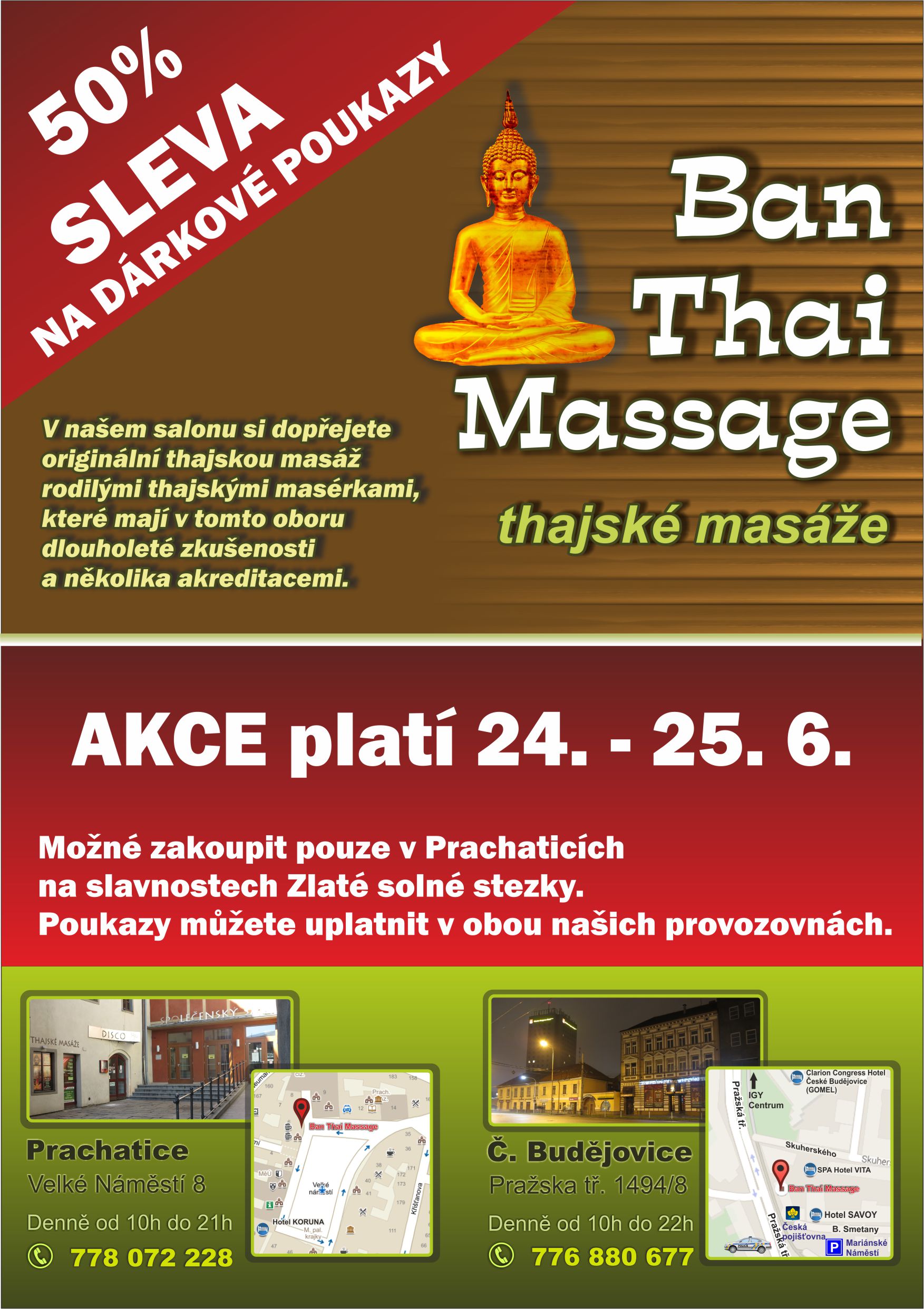 Ban Thai  AKCE SLAVNOSTI