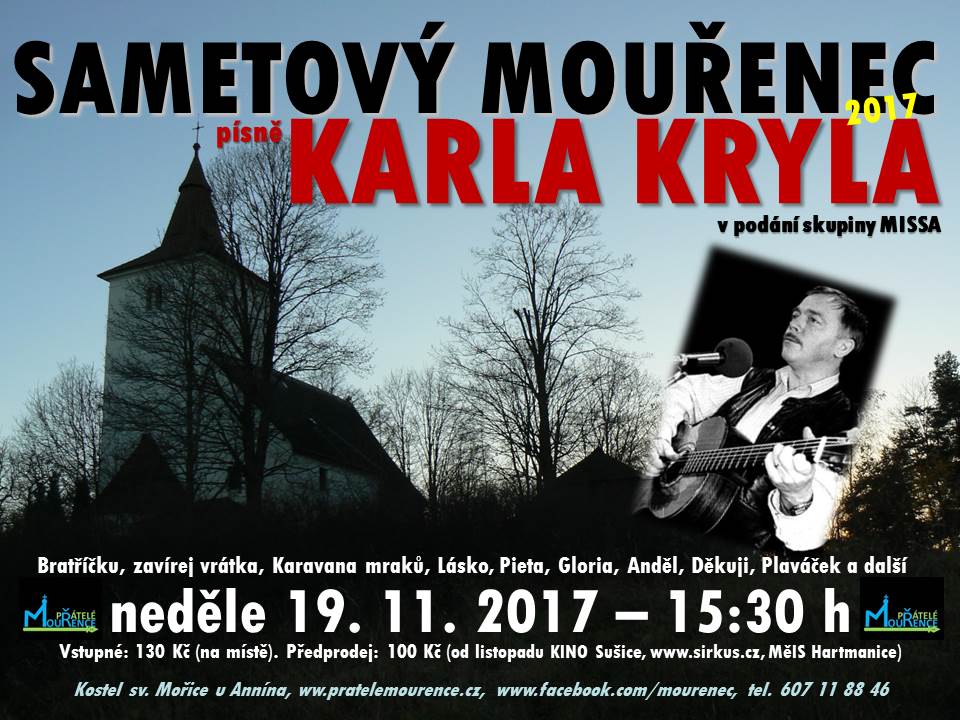 Sametovy Mourenec 2017