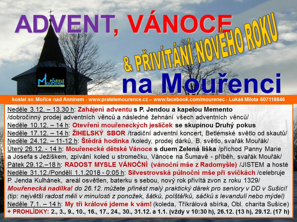 advent-vanoce-2017-novy-rok-na-mourenci