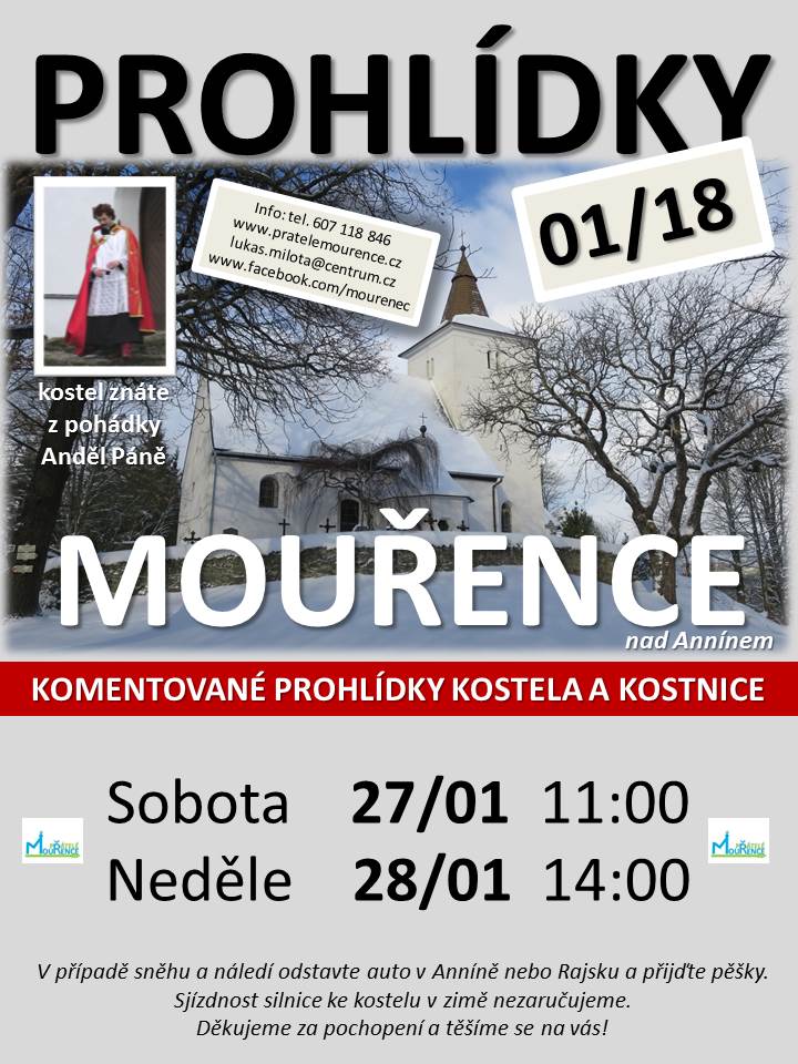 prohlidky leden 2018