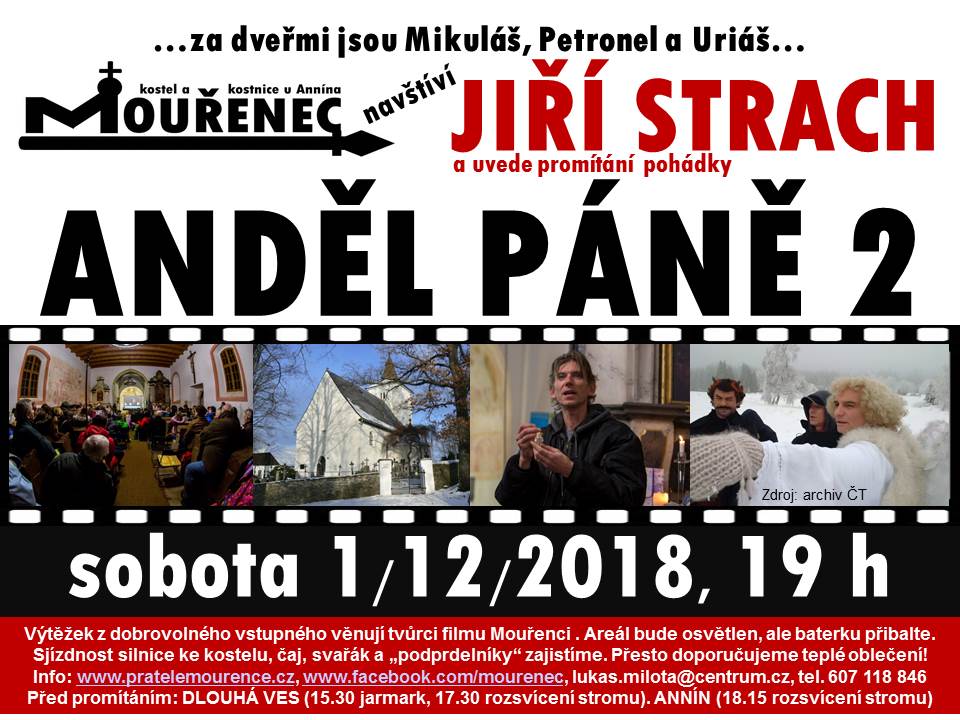 jiri strach a andel pane 2 na mourenci 2018