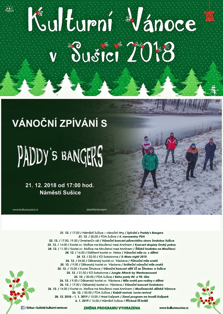 kulturni vanoce paddys