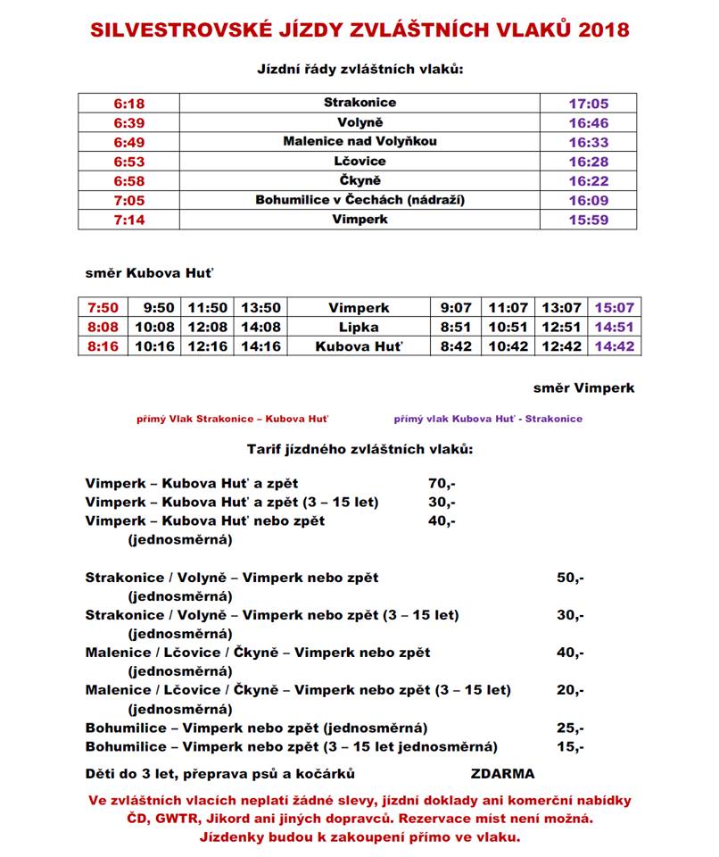silvestrovske jizdy rad