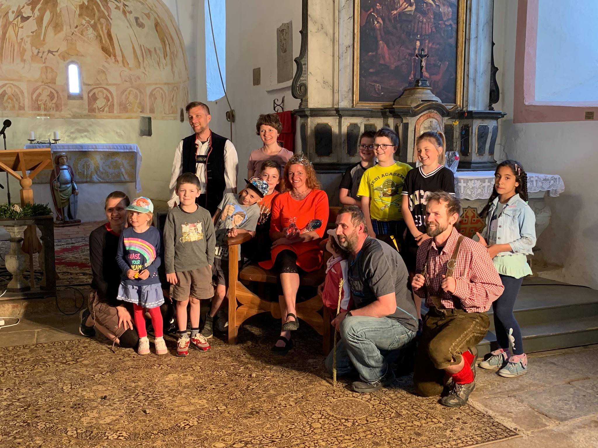 kralovna ludmila a deti detsky den - 220419 foto martina svobodová