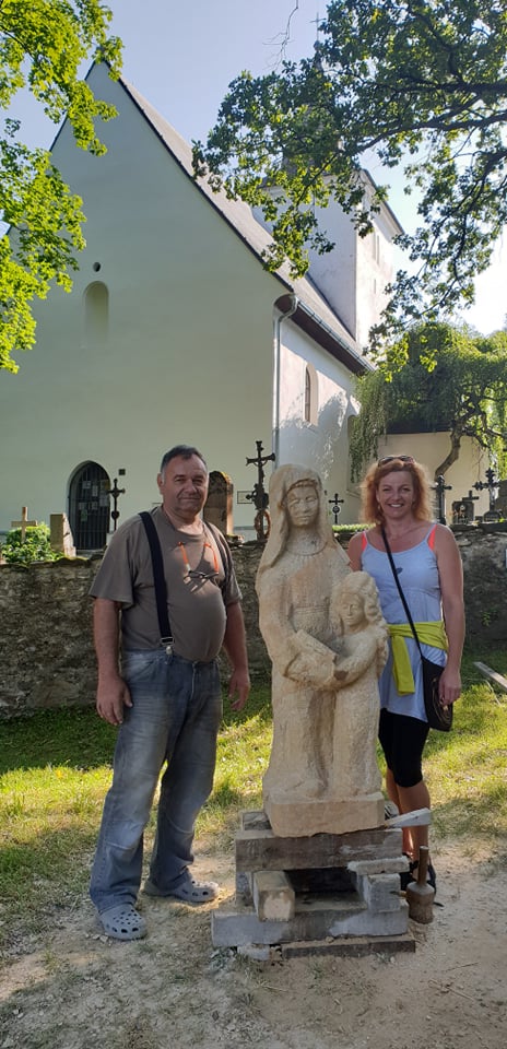 sochar Bartolomej Sterba - svata Anna - anninska sklarska kralovna Ludmila II