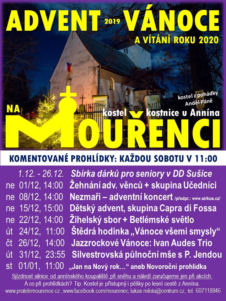 mourenec - advent - vanoce - novy rok - 2019-2