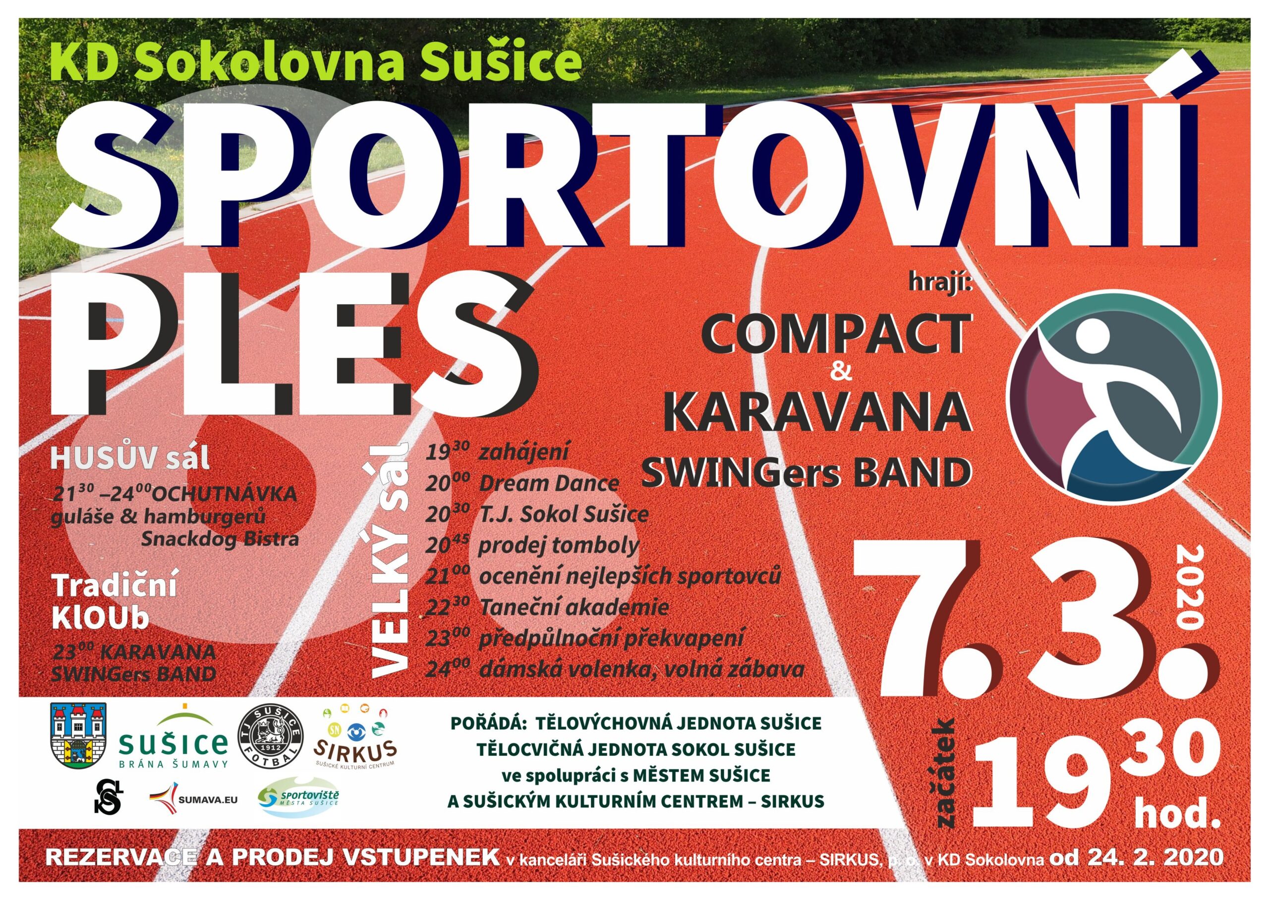 sportovni ples plakat