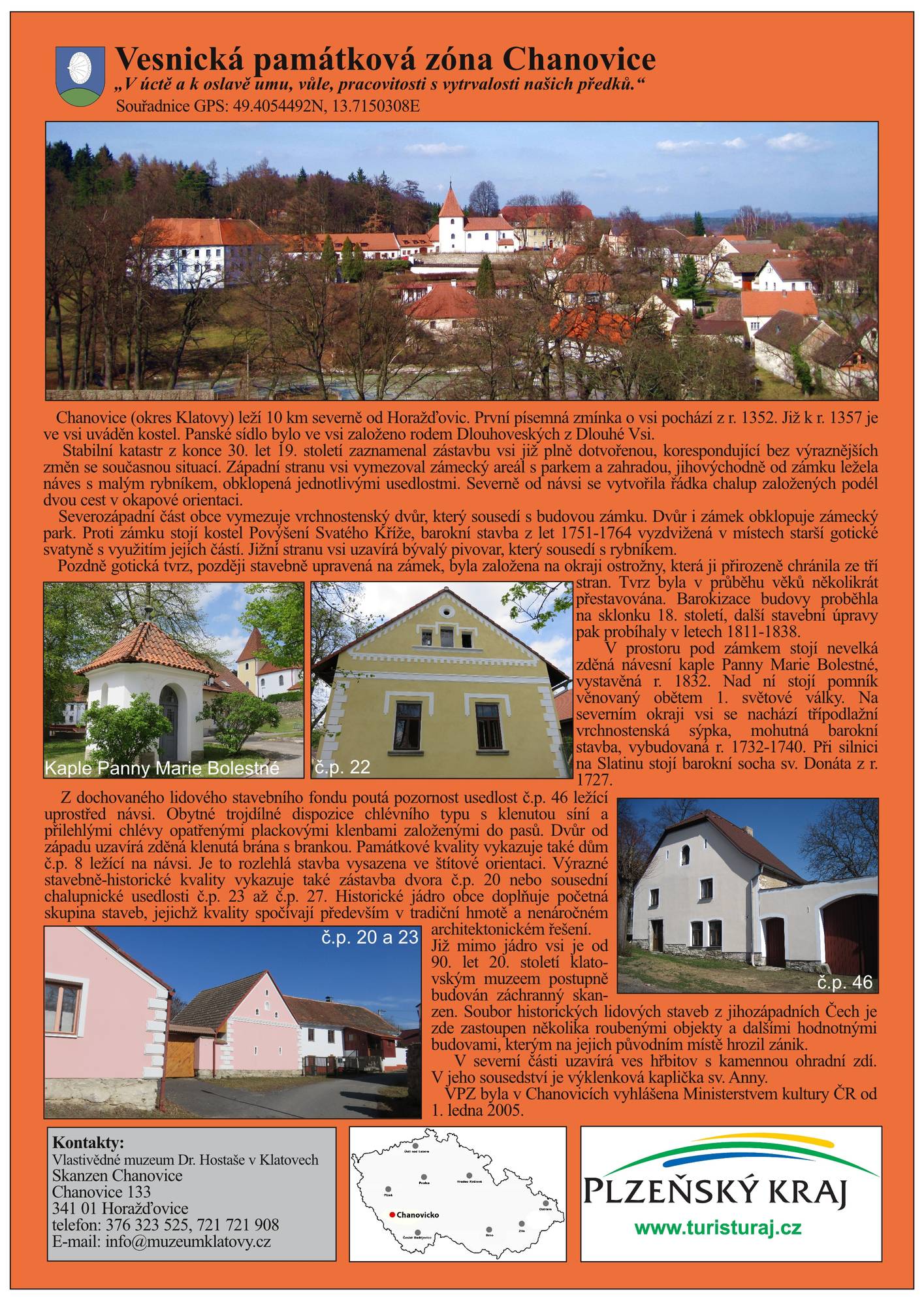 vesnická památková zóna chanovice