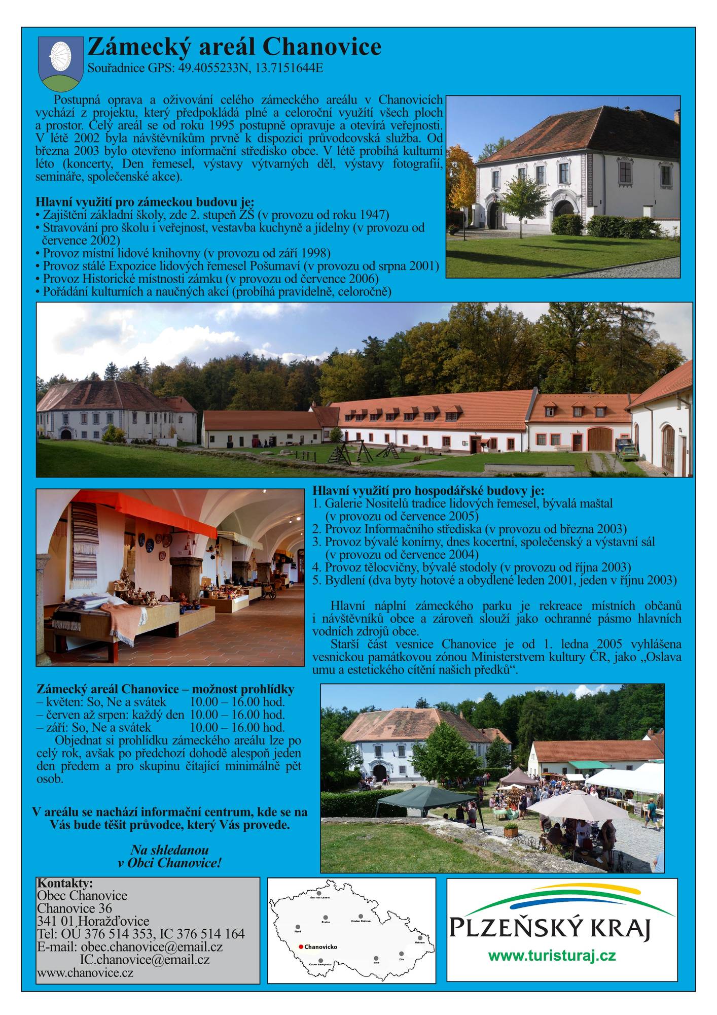 zámecký areál chanovice