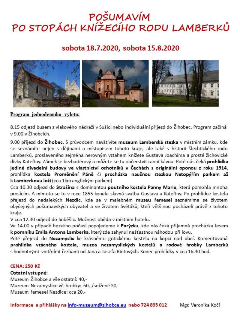 18.7. a 15.8.posumavim