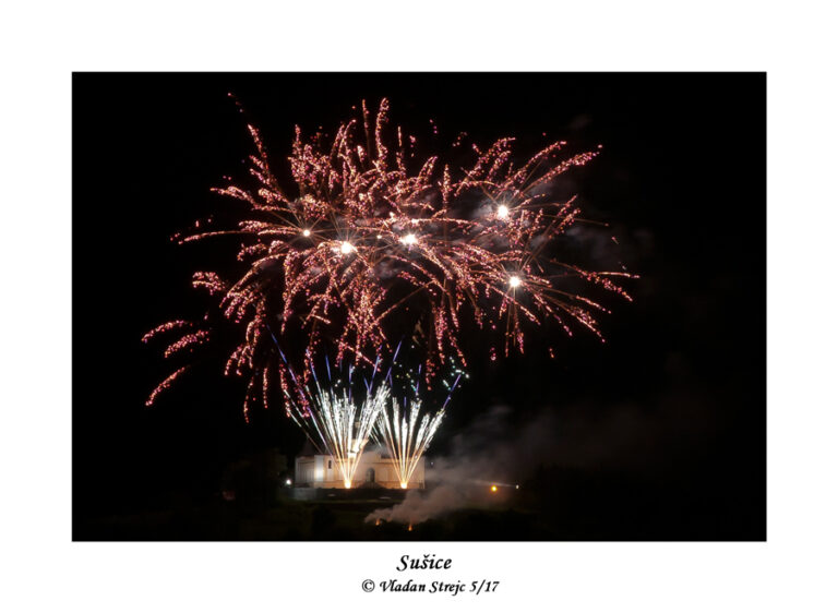 NE pyrotechnice v národním parku