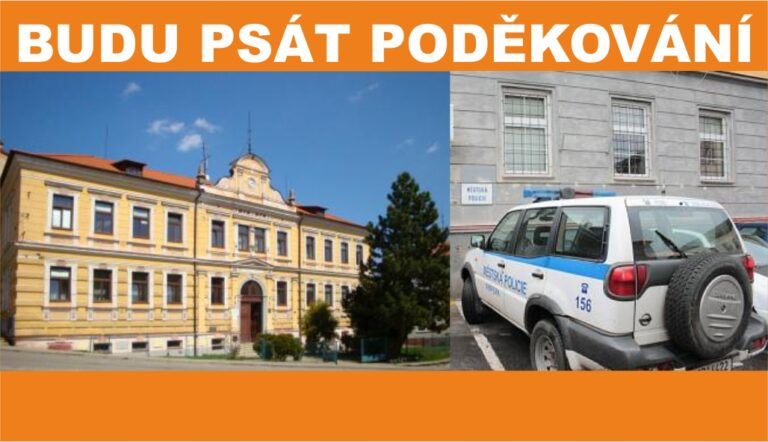 Osobní poděkování