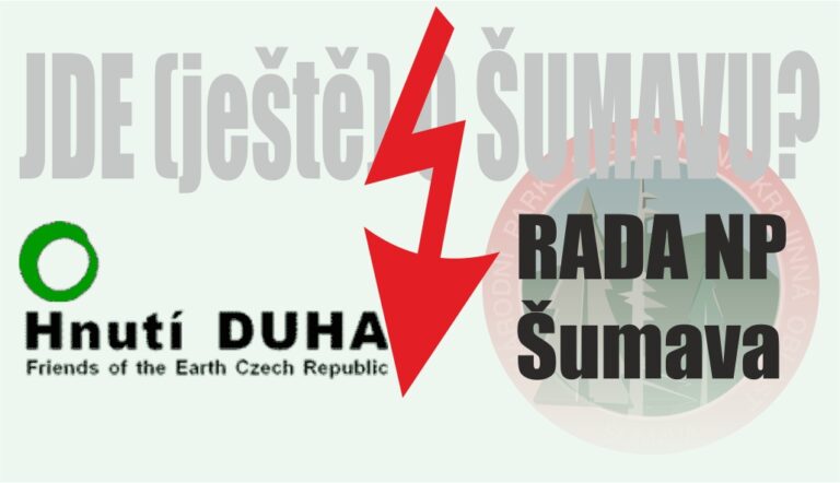 Hnutí DUHA vs. Rada NP: zákon o Šumavě