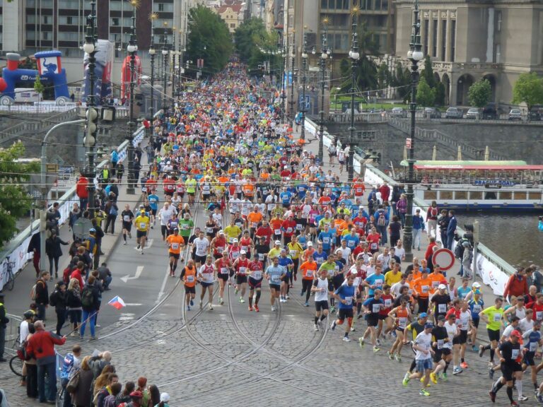 Vimperské gymnázium na Pražském maratonu 2014