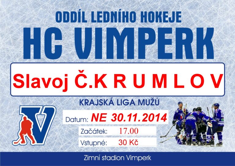 Vimperk-Krumlov v neděli na ledě