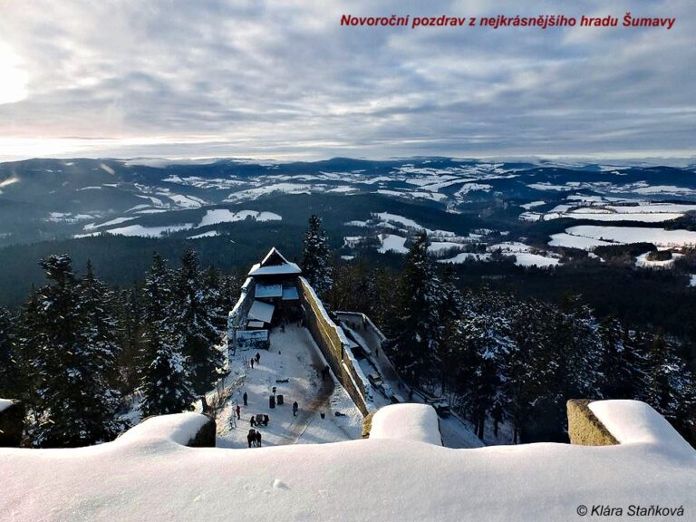 Novoroční pozdrav z Kašperku