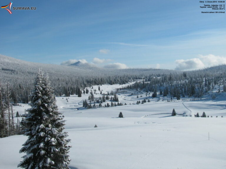 Šumava zalitá sluncem