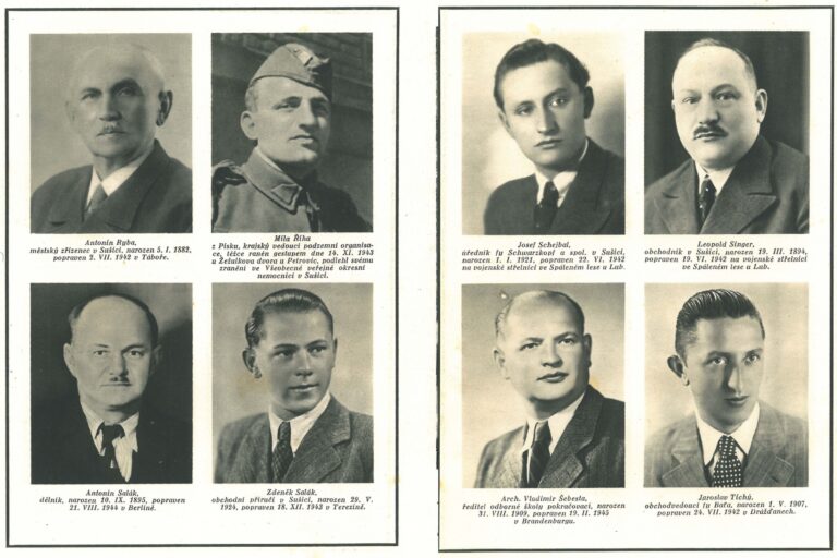 Sušicko za okupace 1939-1945 / XVII