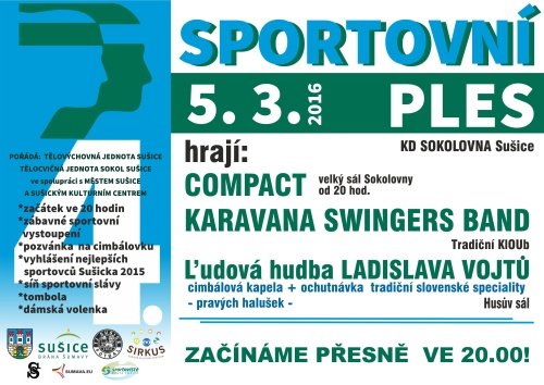 plakat sportovni ples 2016
